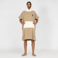 Poncho Surf Adulte - 500 Sable 11 Poncho Surf Adulte - 500 Sable -Meilleur Surf Magasin poncho surf adulte 500 sable 2