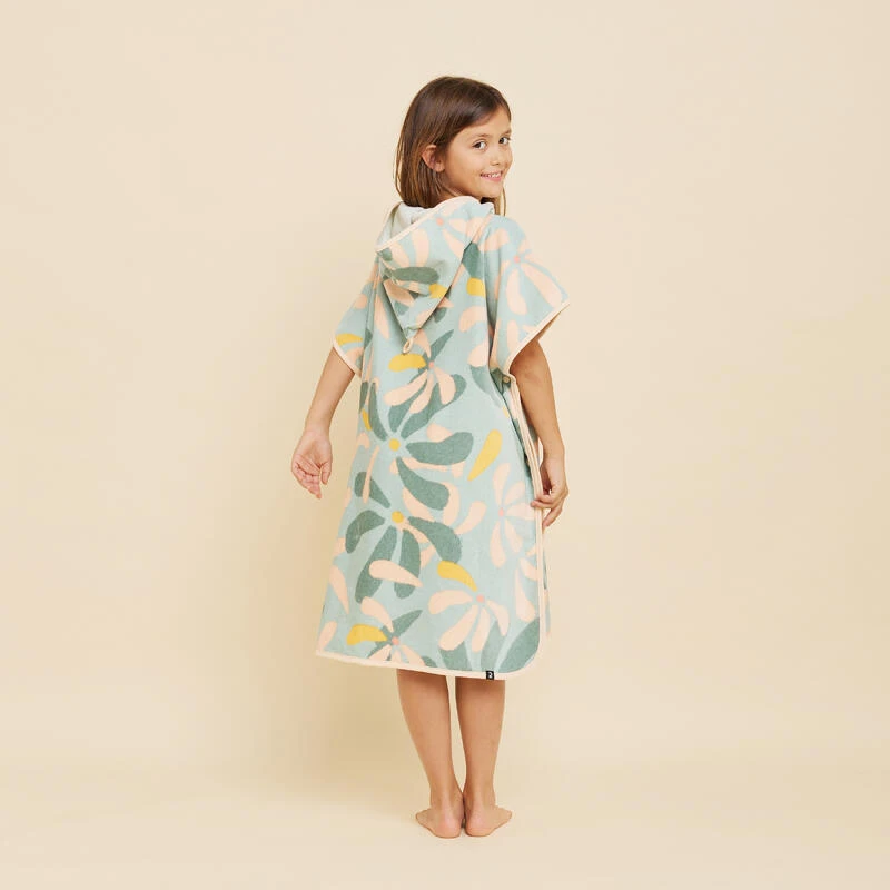Poncho Surf Enfant 110 à 135 Cm - 500 Flow 3 Poncho Surf Enfant 110 à 135 Cm - 500 Flow – Image 3