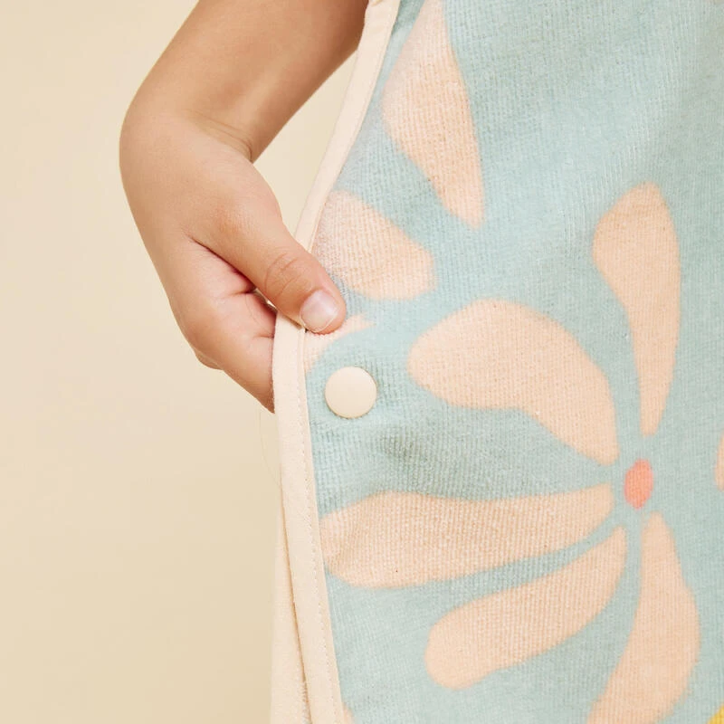 Poncho Surf Enfant 110 à 135 Cm - 500 Flow 5 Poncho Surf Enfant 110 à 135 Cm - 500 Flow – Image 5