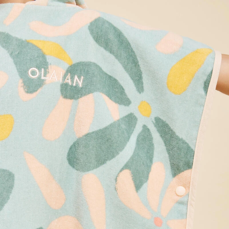 Poncho Surf Enfant 110 à 135 Cm - 500 Flow 7 Poncho Surf Enfant 110 à 135 Cm - 500 Flow – Image 7