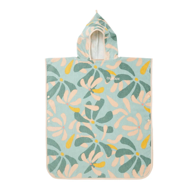 Poncho Surf Enfant 110 à 135 Cm - 500 Flow 8 Poncho Surf Enfant 110 à 135 Cm - 500 Flow – Image 8