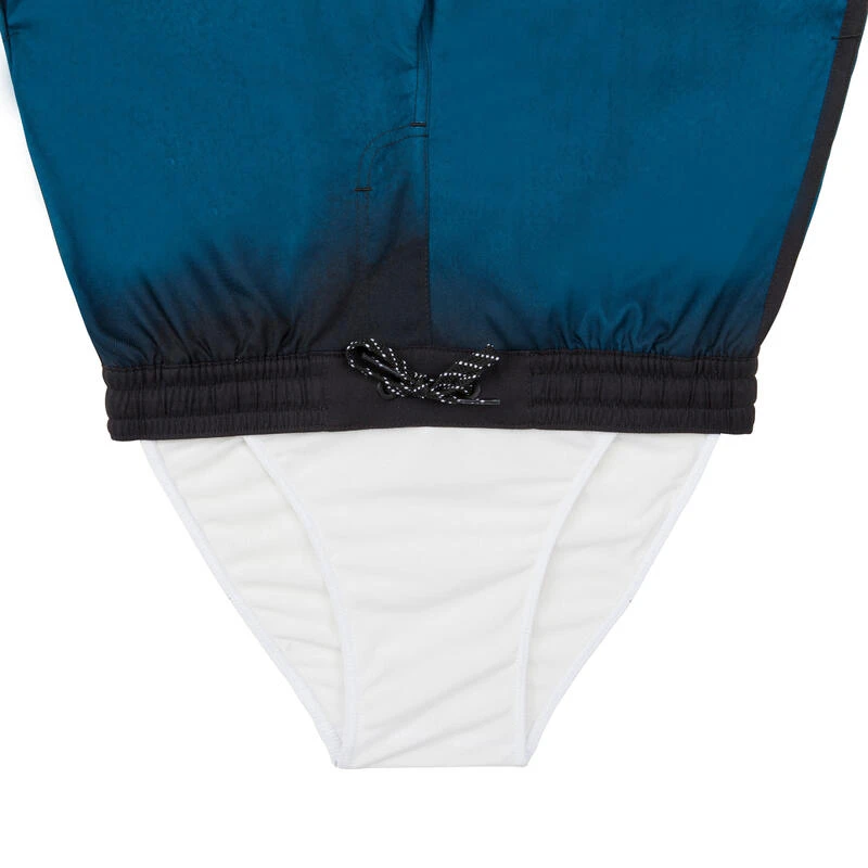 SHORT DE BAIN 500 BLEU NOIR 6 SHORT DE BAIN 500 BLEU NOIR – Image 6