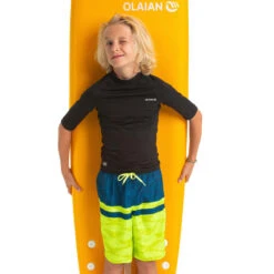 Short De Bain Long Vert -Meilleur Surf Magasin short de bain long vert 4