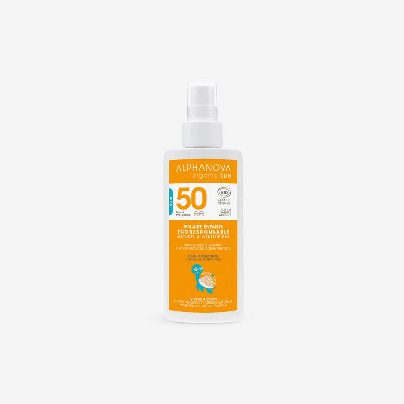 SPRAY SOLAIRE ALPHANOVA BIO KID IP 50 1 SPRAY SOLAIRE ALPHANOVA BIO KID IP 50