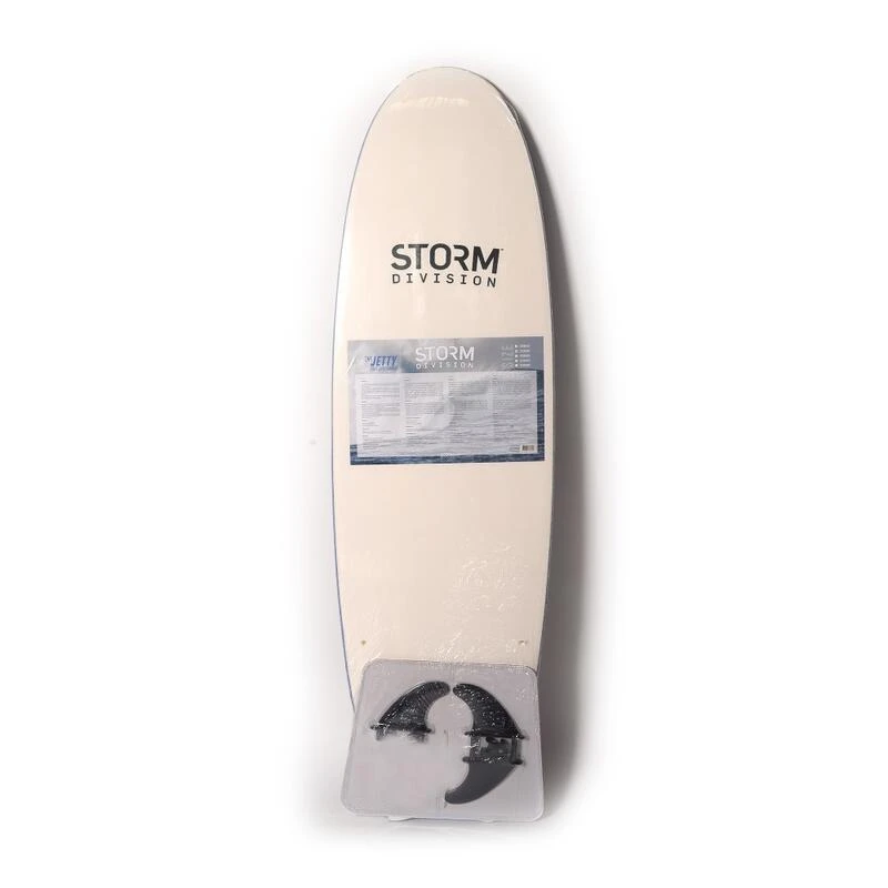 STORM DIVISION - Jetty Softboard - Planche De Surf En Mousse - 5'8 - Dark Blue 2 STORM DIVISION - Jetty Softboard - Planche De Surf En Mousse - 5'8 - Dark Blue – Image 2