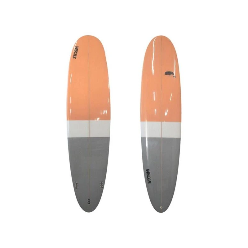 STORM Surfboard - Longboard - 8'0 - Blue Whale - Round Tail 1 STORM Surfboard - Longboard - 8'0 - Blue Whale - Round Tail