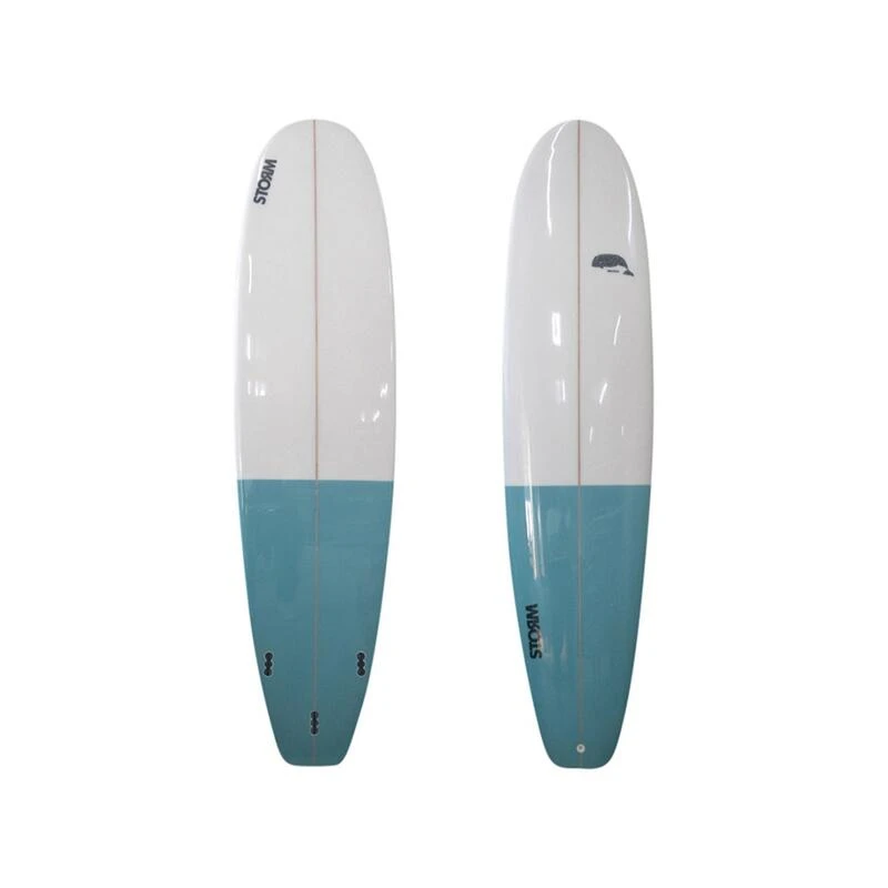 STORM Surfboard - Mini Malibu - 6'10 - Beluga LB2 - Round Tail 1 STORM Surfboard - Mini Malibu - 6'10 - Beluga LB2 - Round Tail