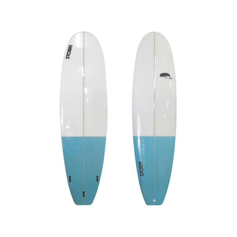 STORM Surfboard - Mini Malibu - 6'6 - Beluga LB2 1 STORM Surfboard - Mini Malibu - 6'6 - Beluga LB2