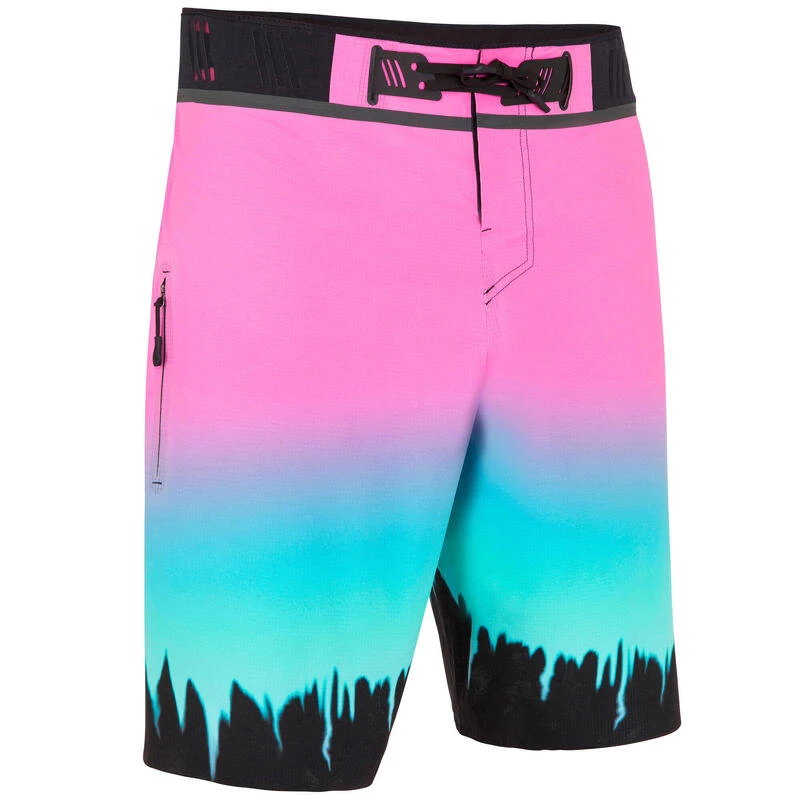 Surf Boardshort Long 900 Grungy Pink. 1 Surf Boardshort Long 900 Grungy Pink.