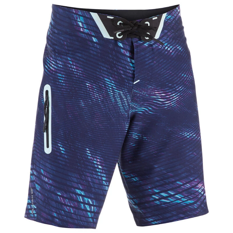Surf Boardshort Long 900 Tween Obscurwave Blue 1 Surf Boardshort Long 900 Tween Obscurwave Blue