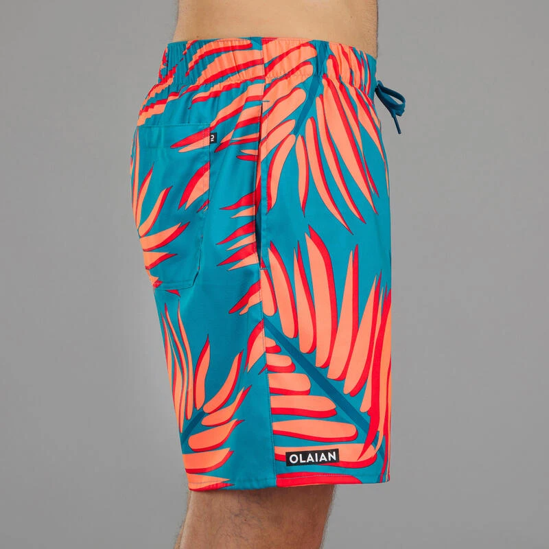 Surf Boardshort Standard 100 BIGPALM BLUE 3 Surf Boardshort Standard 100 BIGPALM BLUE – Image 3