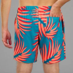 Surf Boardshort Standard 100 BIGPALM BLUE 10 Surf Boardshort Standard 100 BIGPALM BLUE -Meilleur Surf Magasin surf boardshort standard 100 bigpalm blue 3