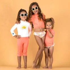 T-shirt Anti UV Bébé Manches Courtes Corail 11 T-shirt Anti UV Bébé Manches Courtes Corail -Meilleur Surf Magasin t shirt anti uv bebe manches courtes corail 4