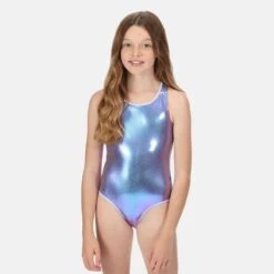 Regatta Tanvi Maillot De Bain Une Pièce Pour Fille - Violet -Meilleur Surf Magasin tanvi maillot de bain une piece pour fille violet 4