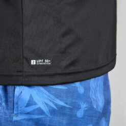 WATER TEE SHIRT Top Anti UV Surf Manches Courtes Homme Noir 6 WATER TEE SHIRT Top Anti UV Surf Manches Courtes Homme Noir -Meilleur Surf Magasin water tee shirt top anti uv surf manches courtes homme noir 2